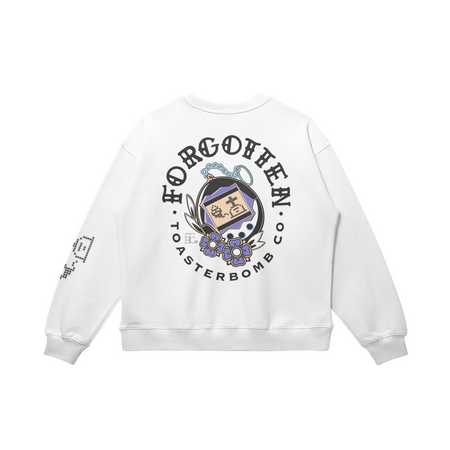 Forgotton - White Crewneck Sweatshirt