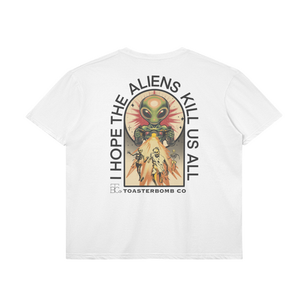 Aliens - White T-Shirt